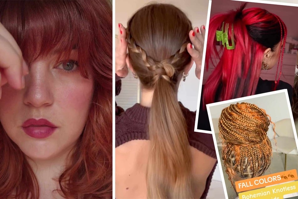 Bangs, braids, and claw clips oh my! The hair trends for fall 2023 are seeing some hot colors and styles.