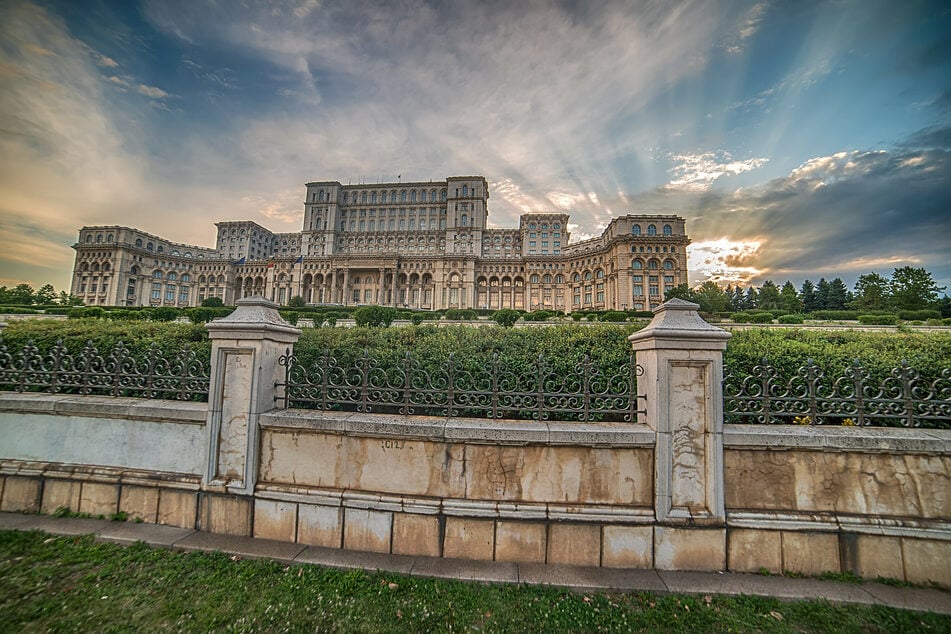 Romania's Palace of the Parliament is the third-largest government building in the world.