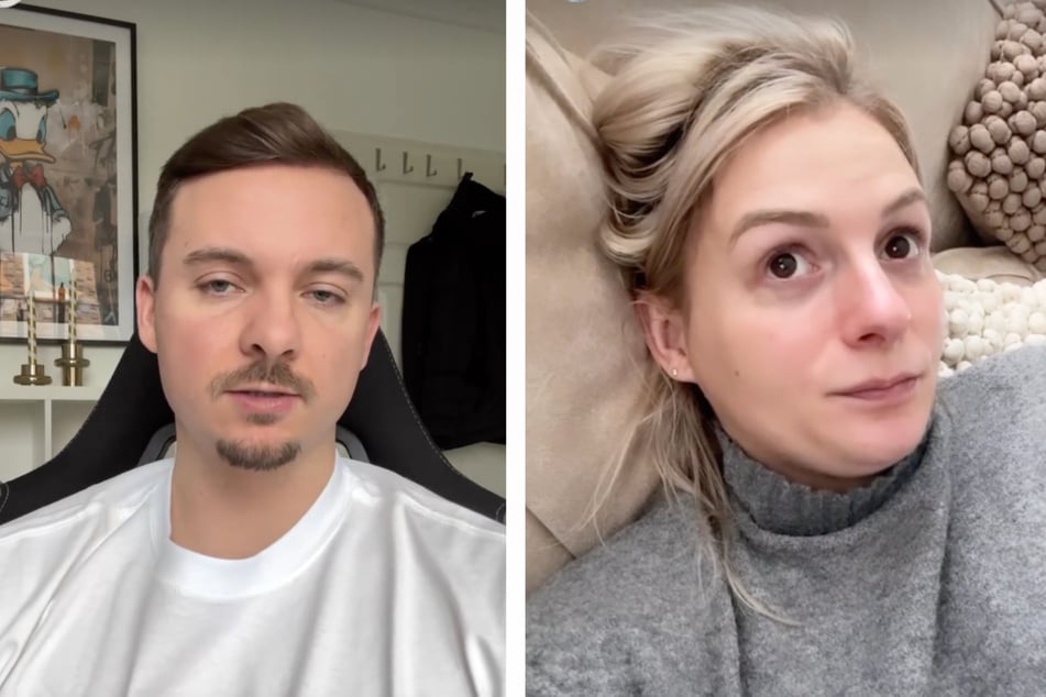 In ihren Insta-Storys erzählen Mandy (29) und Oskar (33) von dem furchtbaren Erlebnis.