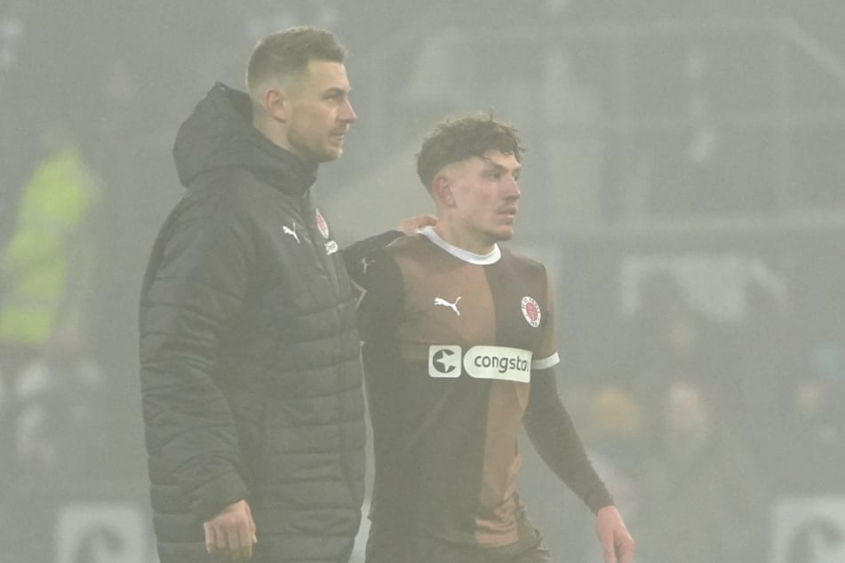 Gute Freunde auch außerhalb des Fußballplatzes: Hauke Wahl (31, l.) und Philipp Treu (24).