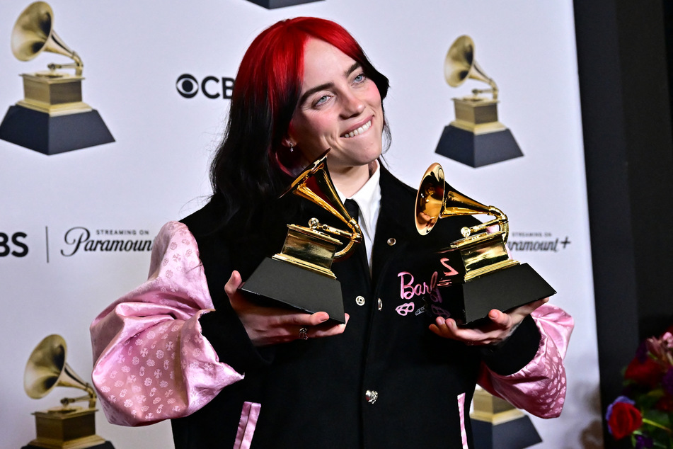 Beyoncé's vision trickles down to the artists who routinely win the big prizes, Johnson said, pointing to Grammy darling Billie Eilish (pictured) as an example of how younger generations take inspiration from Beyoncé to work across genres.