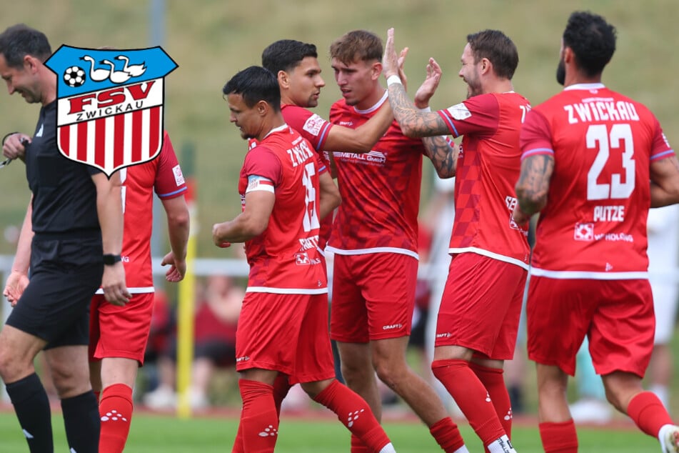Schmitt-Elf in Ballerlaune: FSV Zwickau fertigt Zweitligisten 6:3 ab