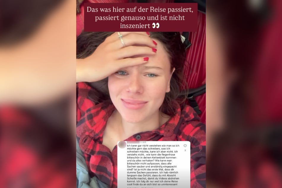 Reisebloggerin "Affe auf Bike" (26) kann manche Kommentare nicht fassen.
