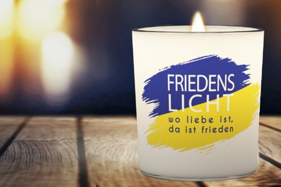 Das porta-Friedenslicht.