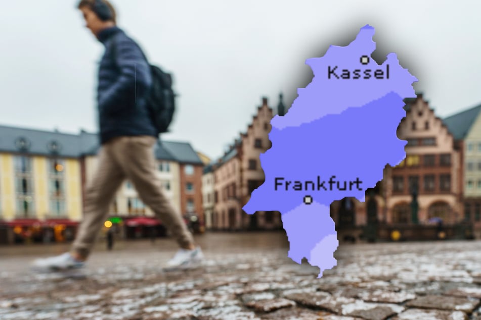 In Frankfurt und dem Rest von Hessen zeigt sich das Wetter zum Wochenstart von seiner winterlichen Seite.