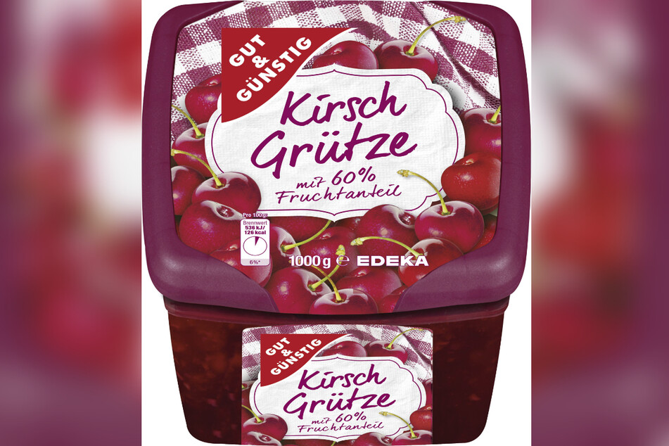 Von der "Gut & Günstig Kirsch Grütze" sind Packungen mit dem Mindesthaltbarkeitsdatum 21. November 2021 vom Rückruf betroffen.