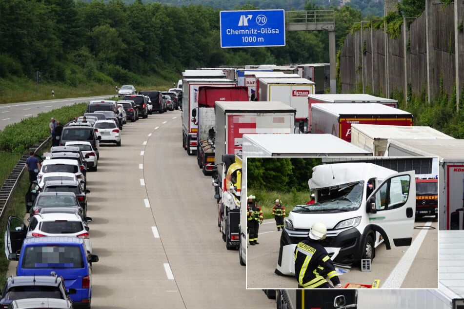 Unfall A4: Schwere Unfälle auf A4: Autobahn voll gesperrt