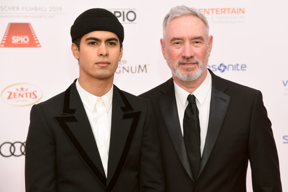 München, Januar 2019: Emmerich und sein 30 Jahre jüngerer Ehemann Gerardo Omar Soto beim Deutschen Filmball.