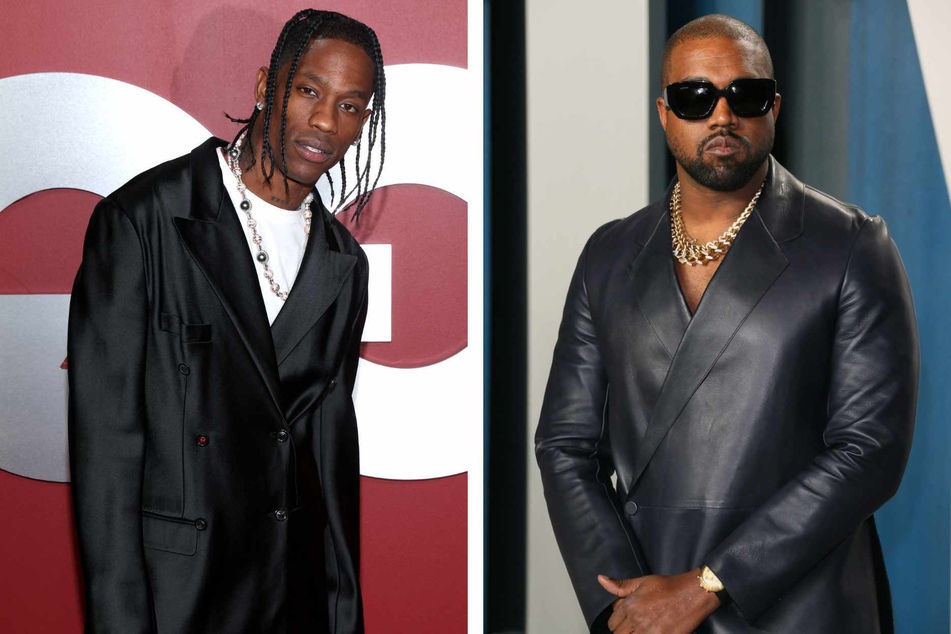 Kanye West joins Travis Scott on stage as surprise guest for Florida show