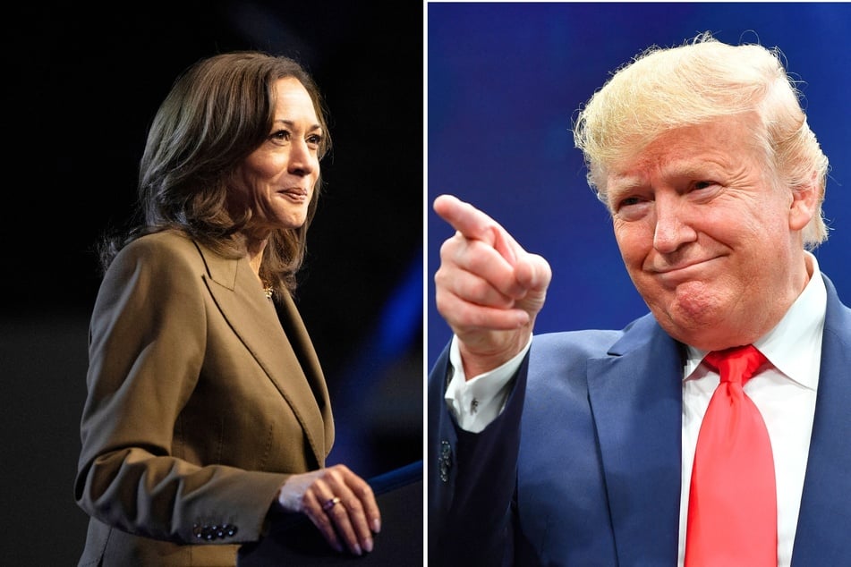 Trump calls for Harris to be prosecuted in immigration rant corrected by Homeland Security