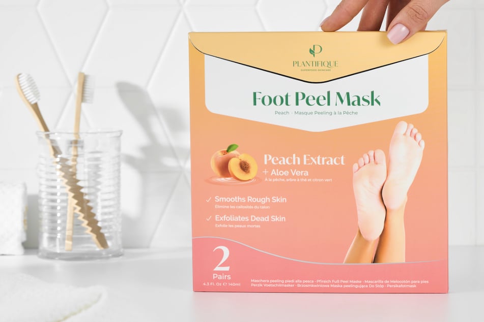 Für nur 14,40 Euro gibt's diese beliebte Fußmaske