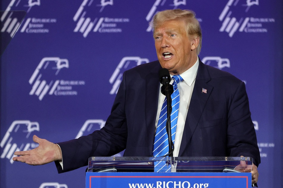 Donald Trump had plenty to say about US military strength during his speech at the Republican Jewish Coalition's Annual Leadership Summit in Las Vegas on Saturday.