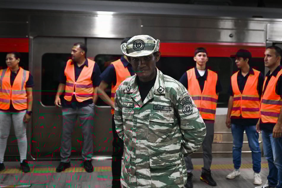 Venezuela carried out military exercises on Saturday in response to the US deployment of ships off its coast.