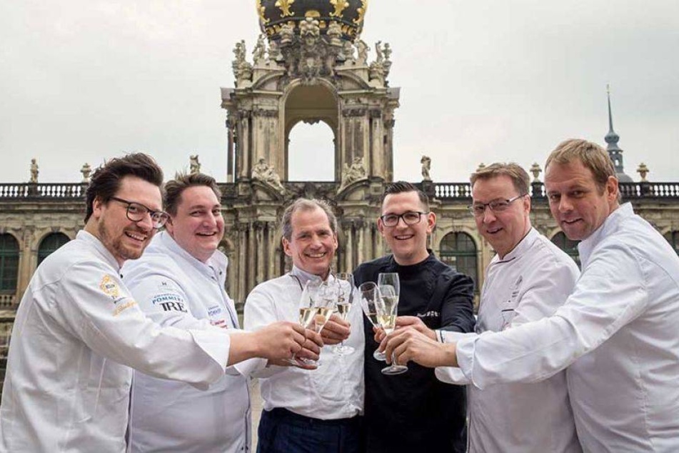 Als besonderen Höhepunkt reisen diese sechs Spitzenköche (Benjamin Biedlingmaier, Frank Schreiber, Roy Petermann, Benjamin Unger, Mario Pattis und Sebastian Hadrys) der renommierten Vereinigung „Jeunes Restaurateurs“ aus ganz Deutschland an.