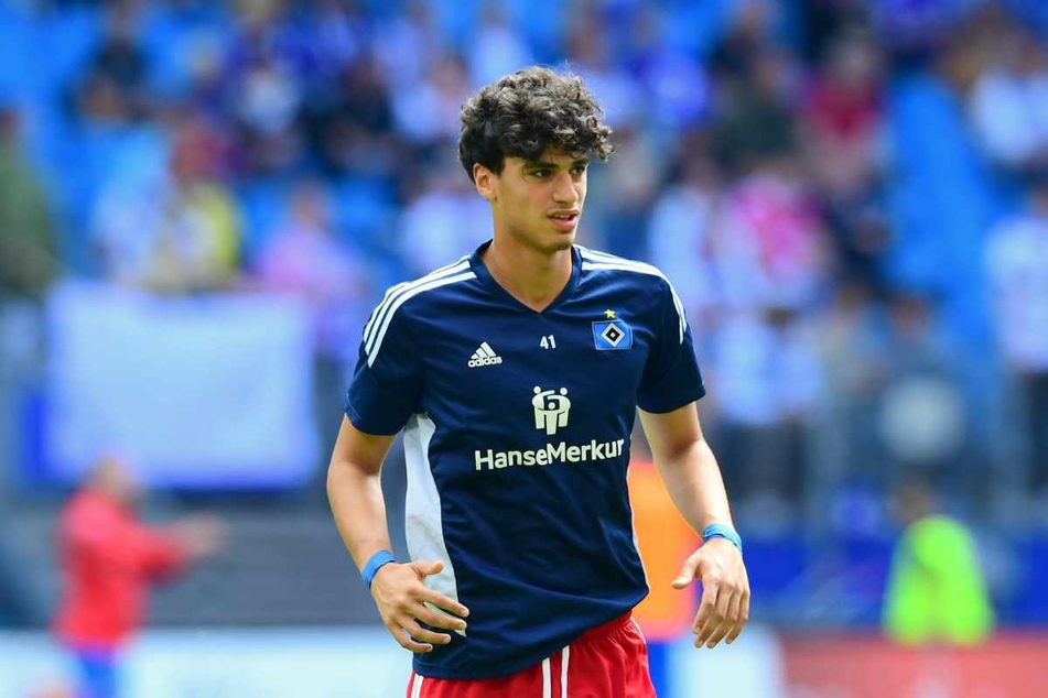 Omar Megeed (16) avancierte bei seiner Einwechslung zum jüngsten Profi des Hamburger SV und der zweiten Bundesliga.