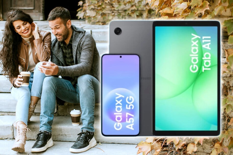 Samsung Galaxy A57 5G mit Tab A11 gibt's bei Blau kurzzeitig zum Tiefpreis