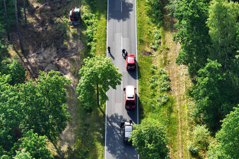 Rund um den Fundort am Mühlenbecker Weg ist ein Sperrkreis mit einem Radius von 800 Metern eingerichtet worden.