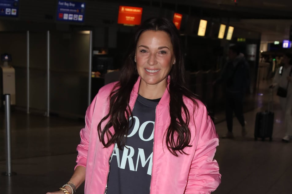 Ballack vor dem Abflug in Richtung Australien.