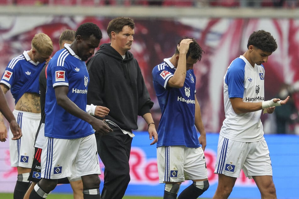 Merlin Polzin (35, M.) scheint trotz Albtraum-Auftakt Trainer des HSV zu bleiben.