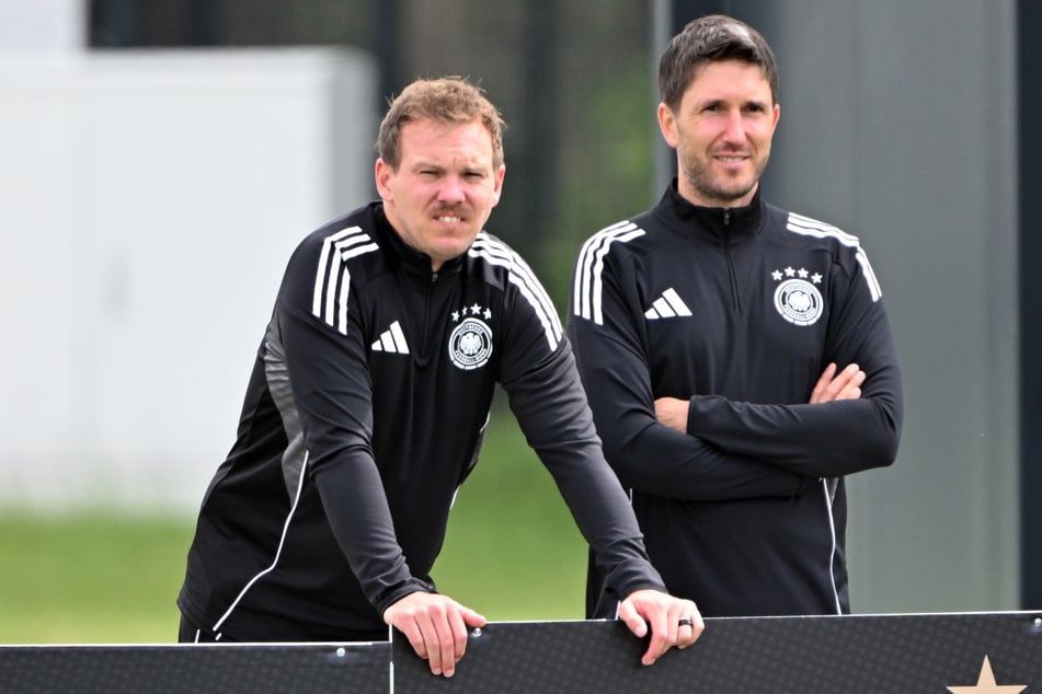 Julian Nagelsmann (37, l.) will den Nations-League-Titel. Das wäre auch im Hinblick auf die WM wichtig.