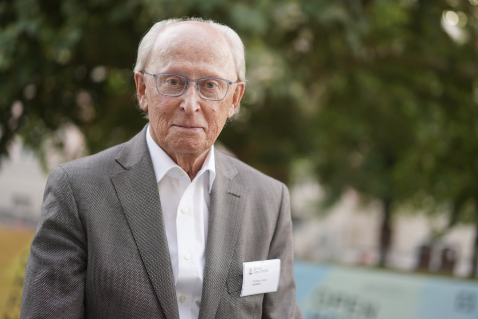 September 2018: Jürgen Hubbert bei der Verleihung der Goldenen Sportpyramide in Berlin.
