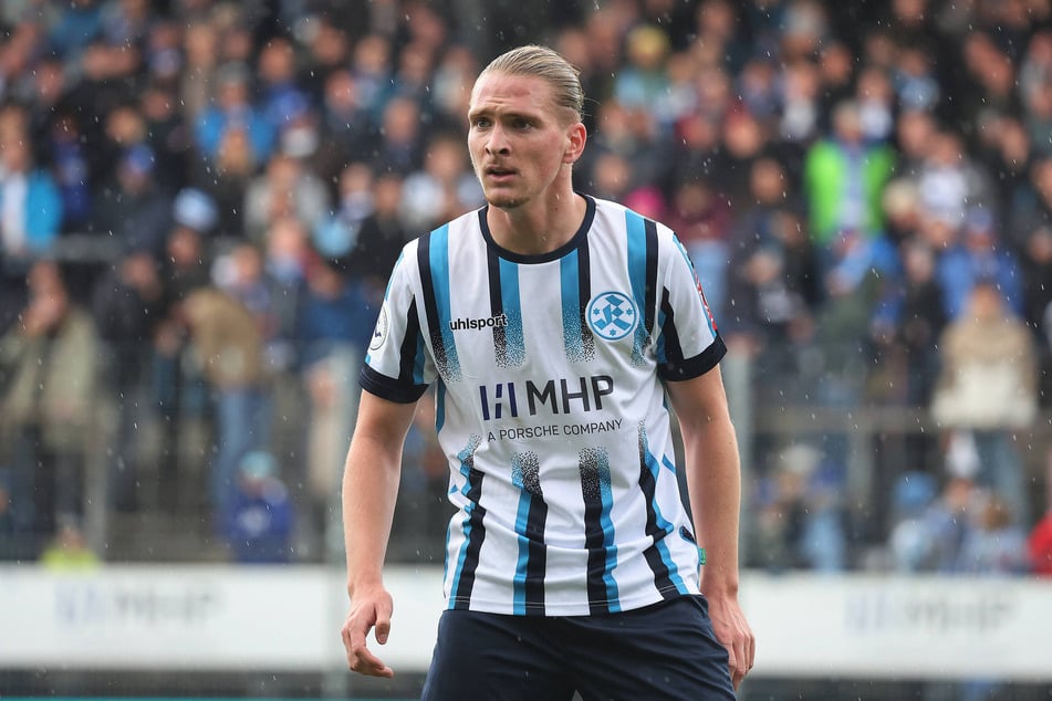 Jungstürmer Marlon Faß (19) ist bei den Stuttgarter Kickers drittbester Scorer.