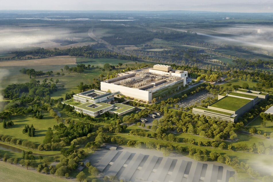 So soll die Fabrik nach Fertigstellung 2027 aussehen.
