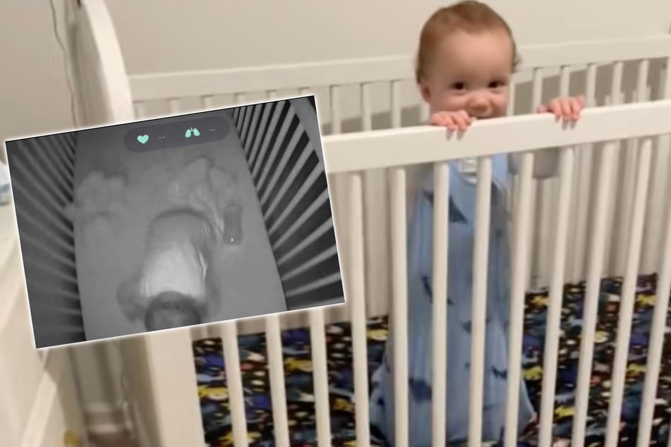 Sloanesův syn během nočního spánku stále vypadává z postýlky kvůli houpání sem a tam.