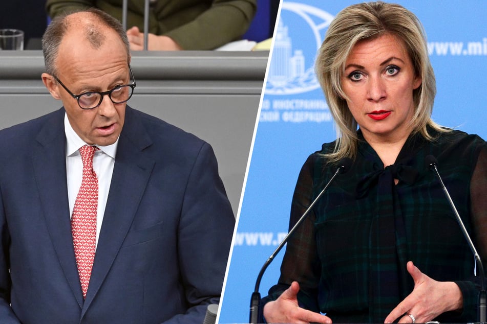 Die Sprecherin des russischen Außenministeriums Maria Sacharowa warf Kanzler Friedrich Merz vor, sich am Ukraine-Krieg beteiligen zu wollen.