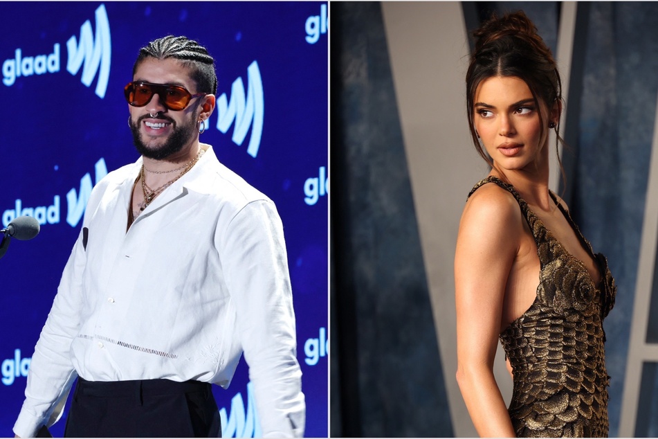 Kendall Jenner and Bad Bunny giddy-up and go for a ride!