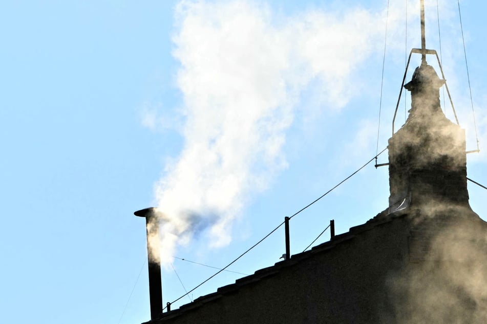 White smoke billowed from the chimney atop the Vatican's Sistine Chapel on Thursday, signalling that the 133 cardinals inside have elected a new pope.