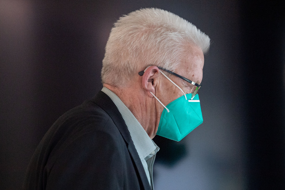 Baden-Württembergs Ministerpräsident Winfried Kretschmann (72, Grüne).
