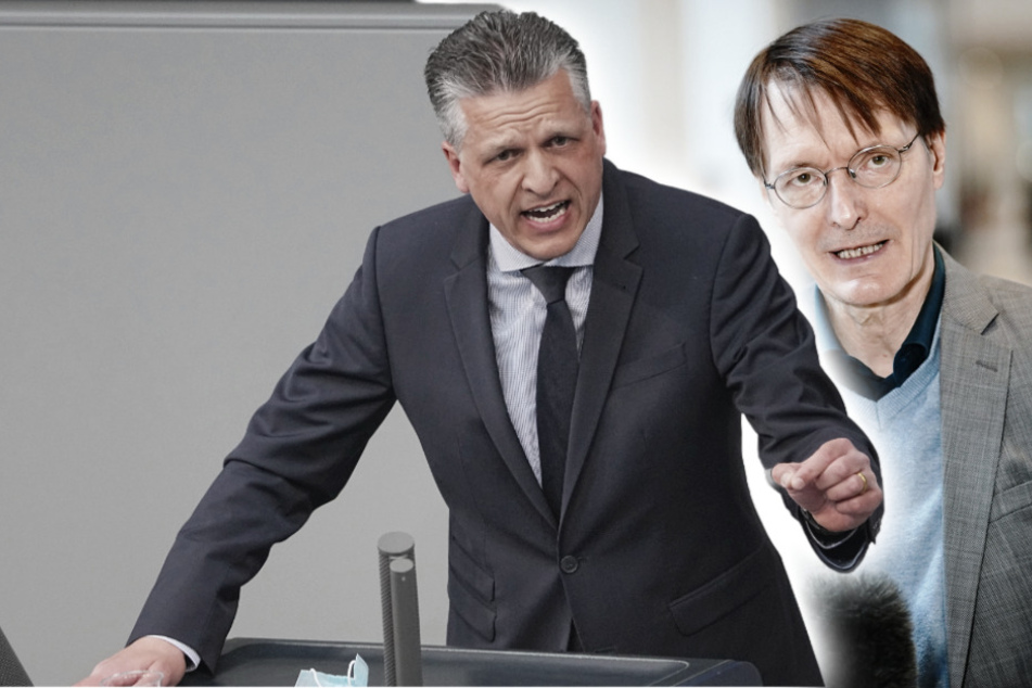 Unions-Fraktionsvize Thorsten Frei (47, CDU, li.) und SPD-Gesundheitsexperte Karl Lauterbach (58, SPD, re.).