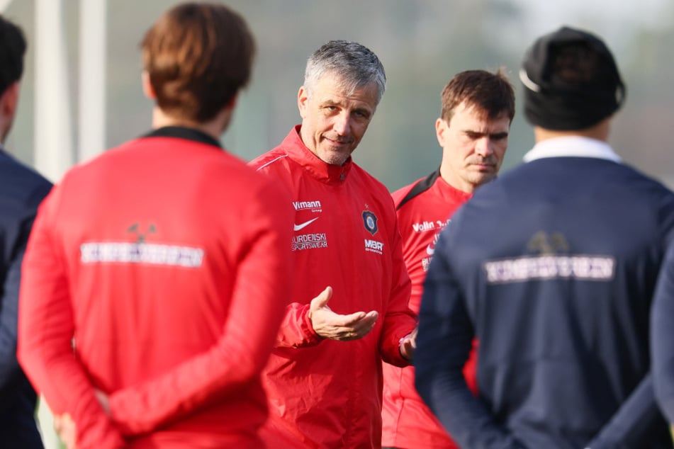 Nach dem Trainingslager zeigt sich Jens Härtel zufrieden mit seiner Mannschaft.