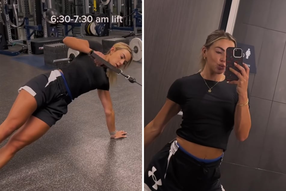 Haley Cavinder shares behind-the-scenes glimpse of impressive comeback training routine!