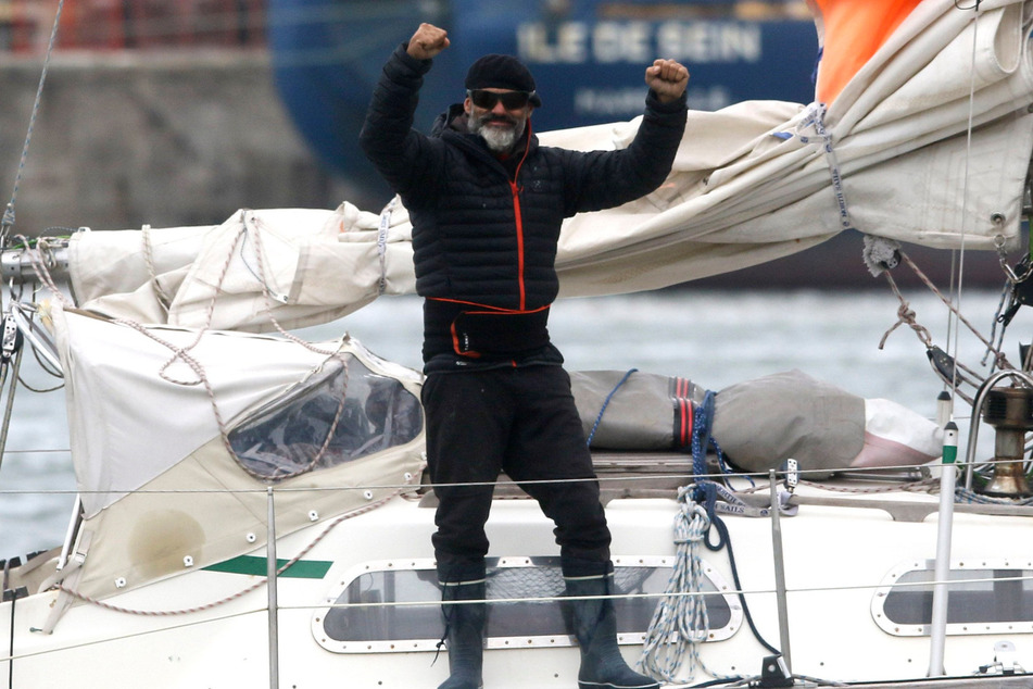 Juan Manuel Ballestero (47) auf seinem Boot.