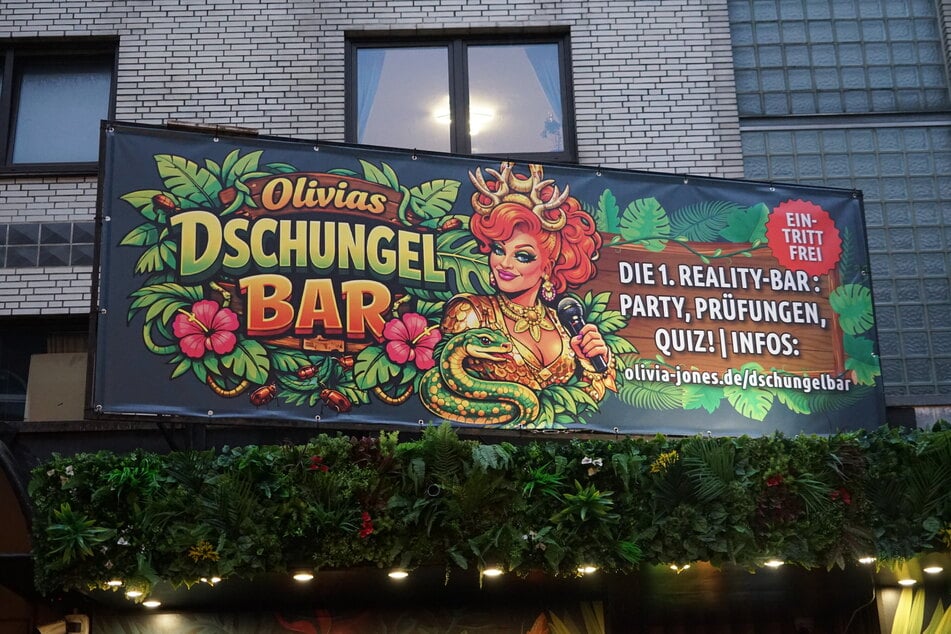 Ein Stück Dschungel-Diversity auf St. Pauli: "Hier ist – wie immer bei uns – jeder willkommen, sogar Heteros. Das zeigt, wie tolerant wir sind", scherzte Olivia Jones am Mittwoch.
