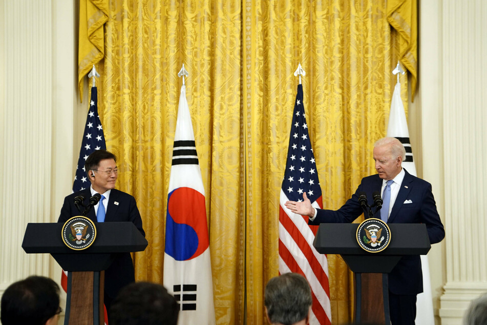 Earlier in May, Biden welcomed South Korean President Moon Jae-in to the White House to discuss North Korea's nuclear program, among other topics.