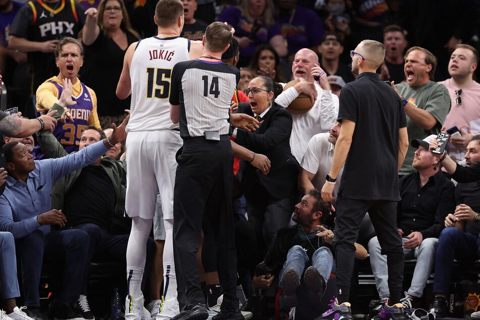 Nikola Jokić fined for scuffle with Suns owner, but gets good news for Game 5