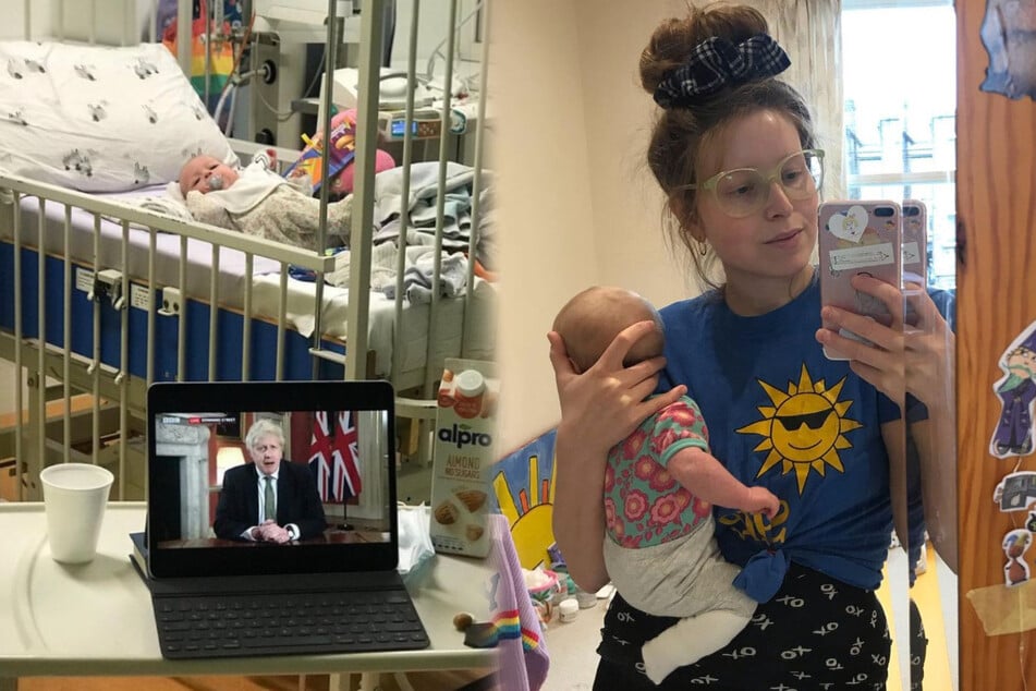 Harry Potter actor Jessie Cave reveals her baby has Covid-19