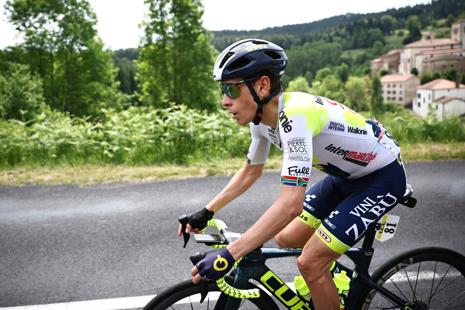 Louis Meintjes (31) hatte nach der 13. Etappe der Tour de France ordentlich Wut im Bauch.