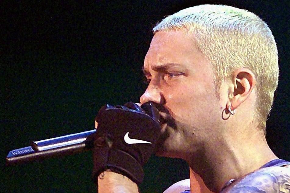 In den 2000ern holte sich Sänger Eminem (heute 50 Jahre alt) regelmäßig Spitzenplätze der Charts. (Archivbild)