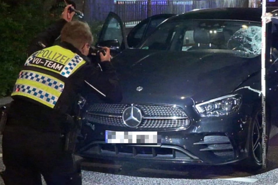28-Jähriger wird von Mercedes erfasst und bricht sich den Schädel