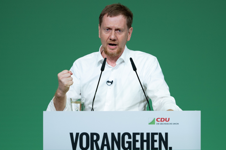 Will vorangehen: Sachsens Ministerpräsident Michael Kretschmer (49, CDU).