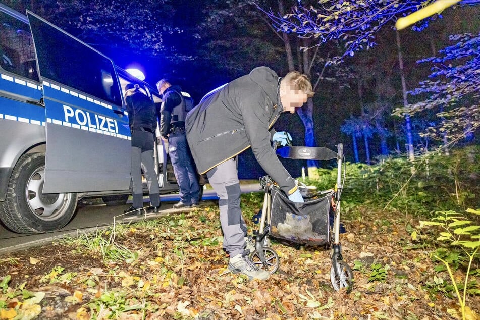 Seit einer Woche suchte die Polizei, jetzt fand sie den Vermissten. Auch sein Rollator befand sich vor Ort.