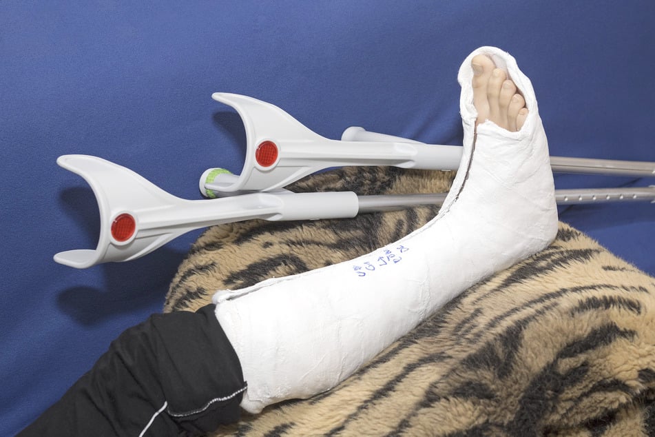 Am Uniklinikum gibt's mehr Knochenbrüche als im vergangenen Winter.