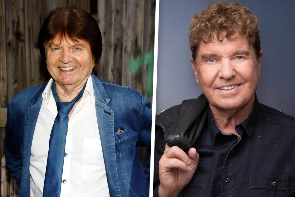 Frank Schöbel (81, r.) und Uwe Jensen (76) singen alte und neue Schlager.