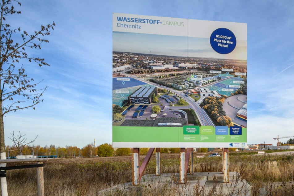 Baugenehmigung nicht mal beantragt: Neues Chemnitzer Wasserstoffzentrum kommt nicht in die Pötte