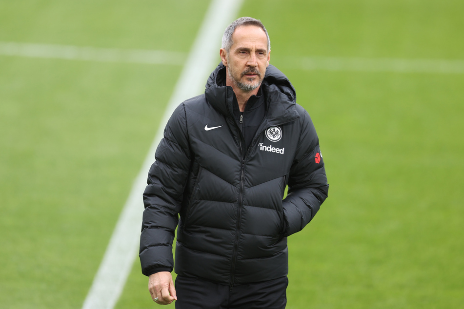 Adi Hütter (51) wird Eintracht Frankfurt am Saisonende in Richtung Borussia Mönchengladbach verlassen.