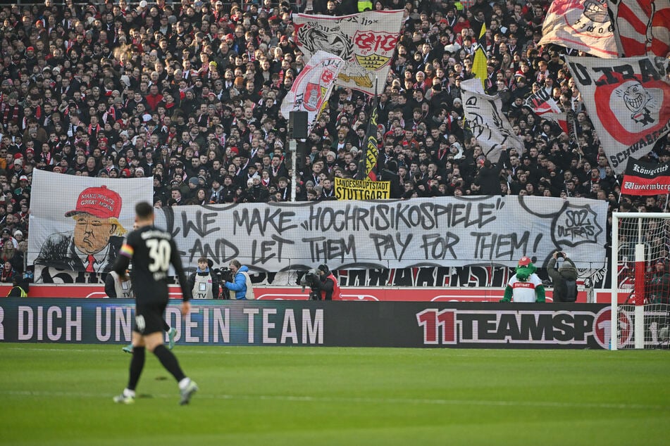 Die Fans protestierten gegen die Entscheidung des Bundes